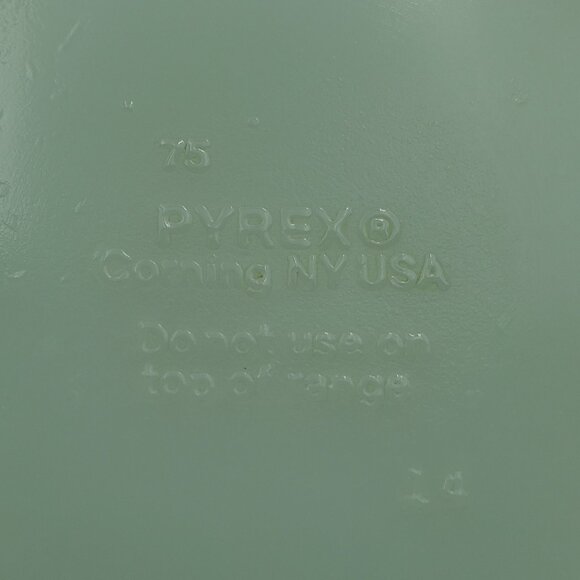 Pyrex Butterfly Gold Butter Tub Corning White Bowl with Gold Flowers - Picture 8 of 9